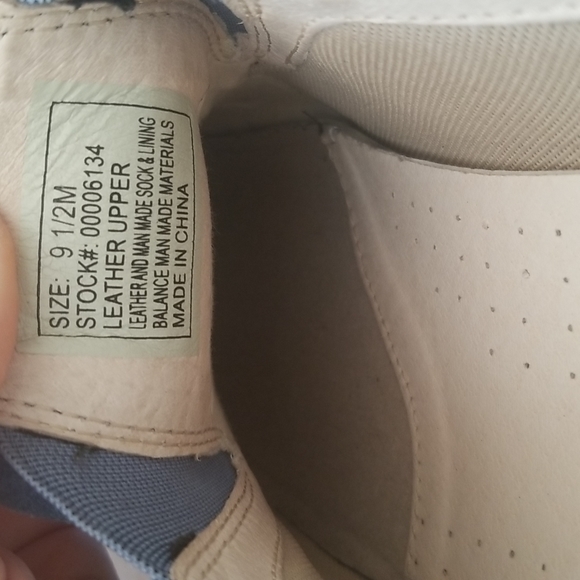 GBX Elite LEATHER BLUE LOAFERS MEN'S SHOES - Picture 7 of 8